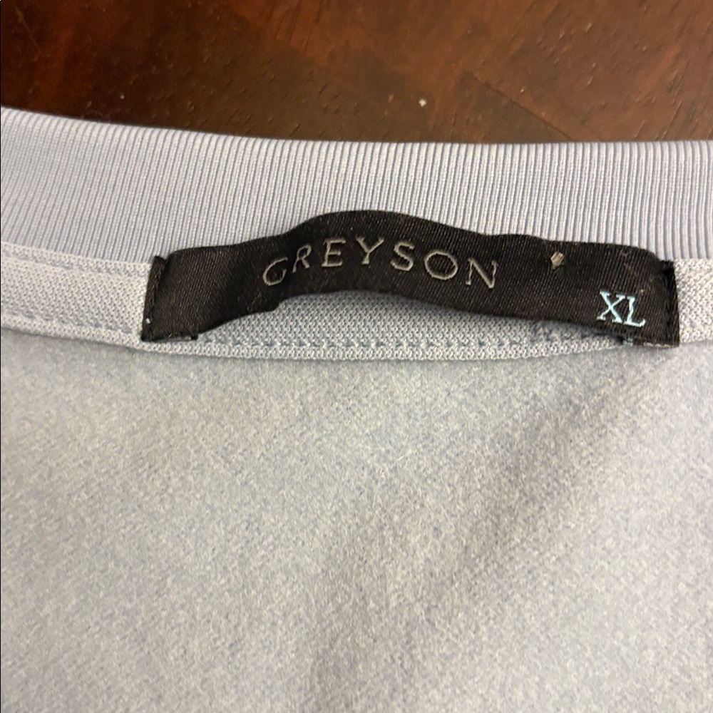 Greyson Light Blue lightweight Sweatshirt - Picture 2 of 4